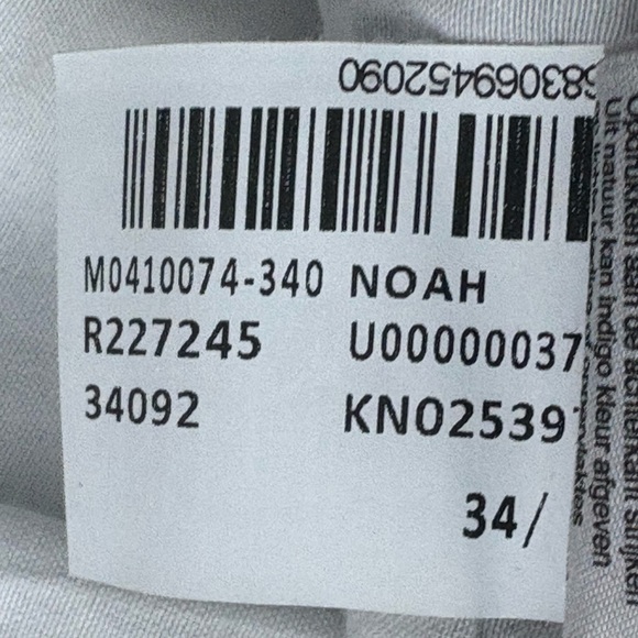 Mavi Men’s Olive Noah Stretch Flat Front 9” Shorts Size 34 - Picture 9 of 10